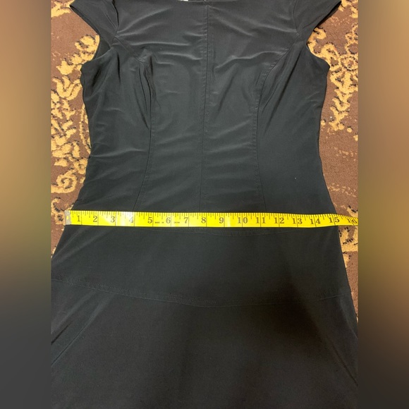 Anne Klein Women's Fit & Flare Black Dress Size 4 Small Office/Career/Work/Party - Picture 9 of 12